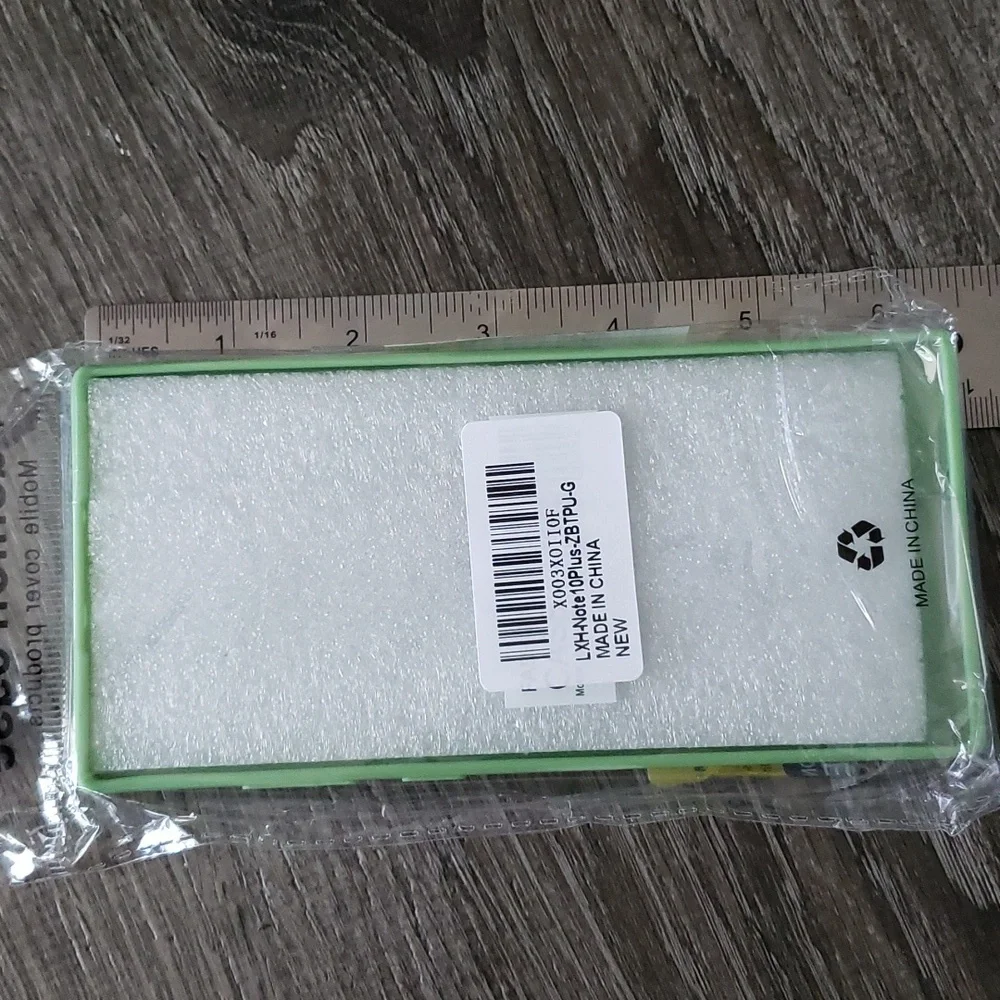 Samsung Note 10 Plus Flexible Green Phone Case